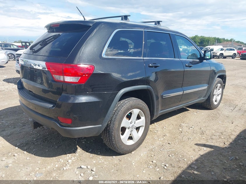 2012 Jeep Grand cherokee VIN 1C4RJFAG8CC245103 IAAI salvage auction — FRONT END, Clear (Wisconsin), sold $750 on 2026-07-09 (photo 4)