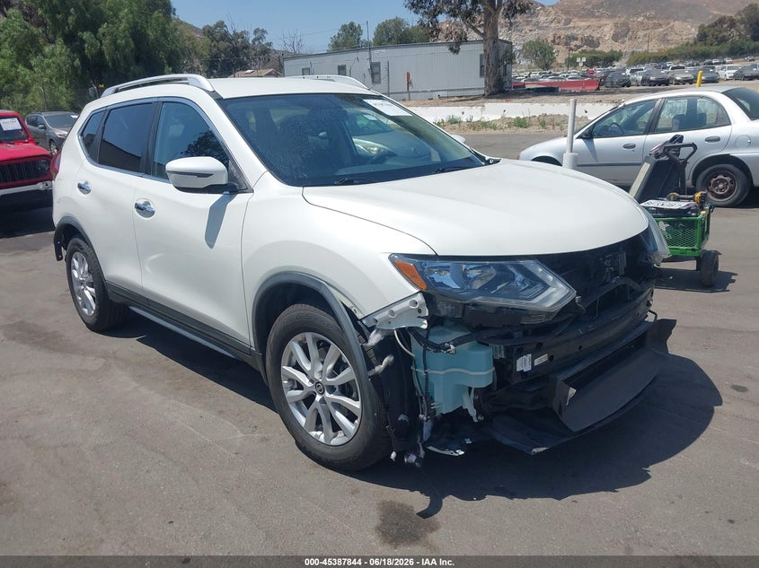 2018 Nissan Rogue VIN KNMAT2MT5JP619942 IAAI salvage auction — FRONT & REAR, Salvage Title, sold $3,000 on 2026-07-23 (photo 1)