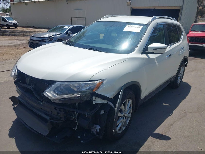 2018 Nissan Rogue VIN KNMAT2MT5JP619942 IAAI salvage auction — FRONT & REAR, Salvage Title, sold $3,000 on 2026-07-23 (photo 2)