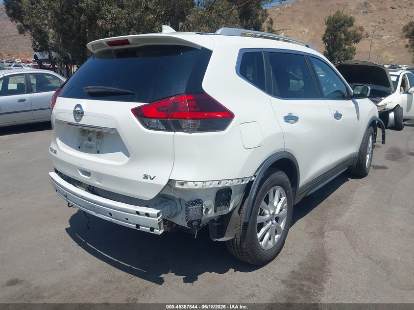 2018 Nissan Rogue VIN KNMAT2MT5JP619942 IAAI salvage auction — FRONT & REAR, Salvage Title, sold $3,000 on 2026-07-23 (photo 4)