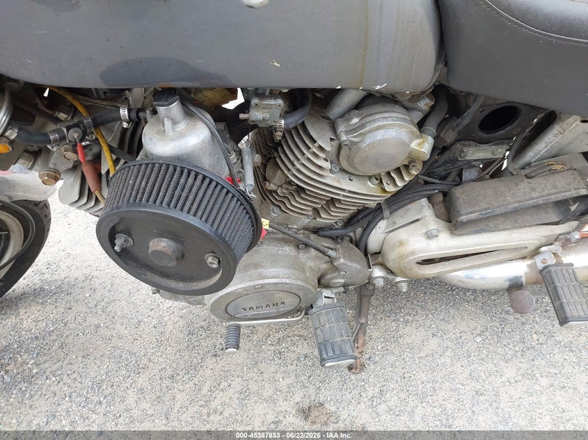 1982 Yamaha Xv750 VIN JYA4X7000CA214731 IAAI salvage auction — NORMAL WEAR, Clear (Virginia), sold $25 on 2026-07-22 (photo 9)