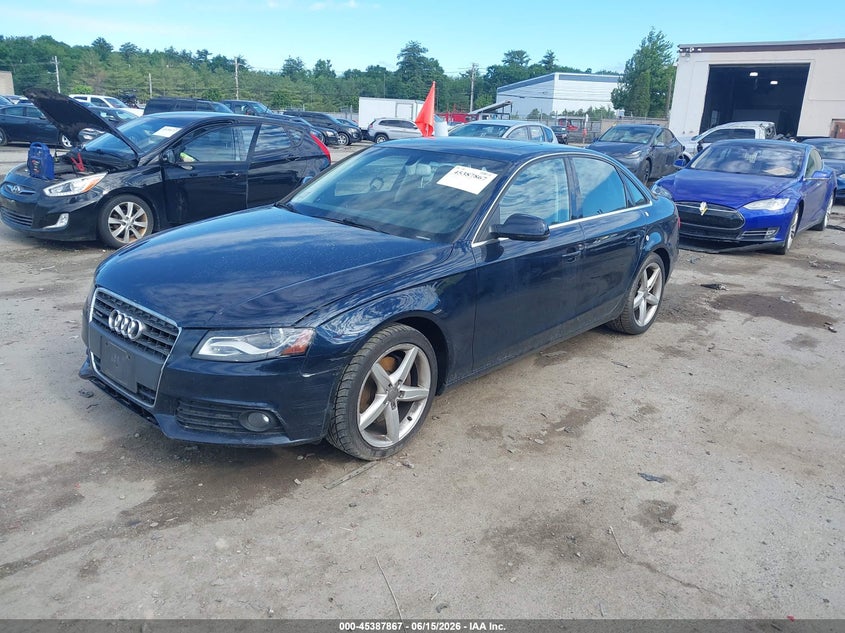 2011 Audi A4 VIN WAUFFAFL6BN035998 IAAI salvage auction — NORMAL WEAR, Clear (Massachusetts), sold $375 on 2026-07-08 (photo 2)