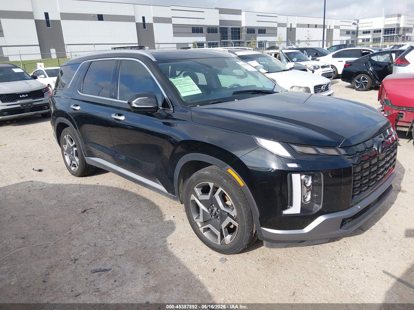 2023 Hyundai Palisade VIN KM8R54GE4PU509525 IAAI salvage auction — LEFT SIDE, Salvage (Texas), sold $4,050 on 2026-07-28 (photo 1)