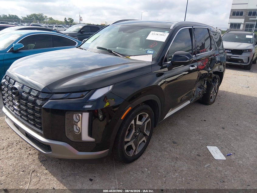 2023 Hyundai Palisade VIN KM8R54GE4PU509525 IAAI salvage auction — LEFT SIDE, Salvage (Texas), sold $4,050 on 2026-07-28 (photo 2)