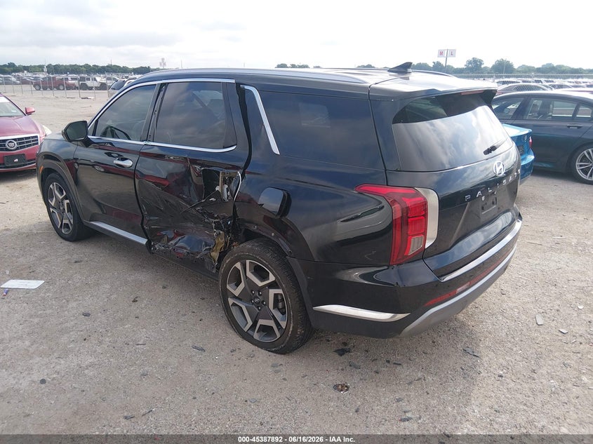 2023 Hyundai Palisade VIN KM8R54GE4PU509525 IAAI salvage auction — LEFT SIDE, Salvage (Texas), sold $4,050 on 2026-07-28 (photo 3)