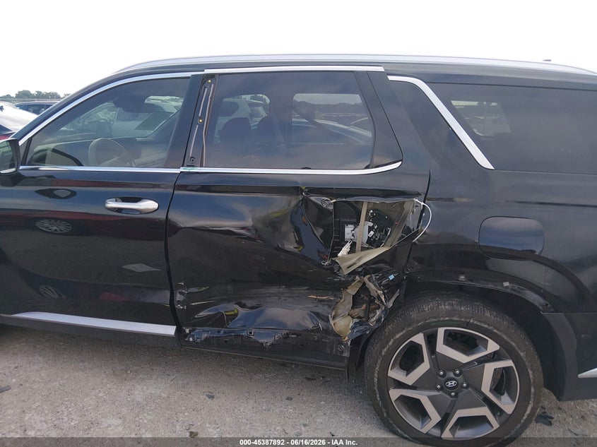 2023 Hyundai Palisade VIN KM8R54GE4PU509525 IAAI salvage auction — LEFT SIDE, Salvage (Texas), sold $4,050 on 2026-07-28 (photo 6)
