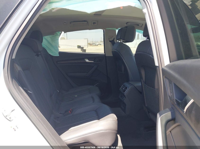 2019 Audi Q5 VIN WA1ANAFY3K2049378 IAAI salvage auction — FRONT END, Salvage (California), sold $5,700 on 2026-07-22 (photo 8)