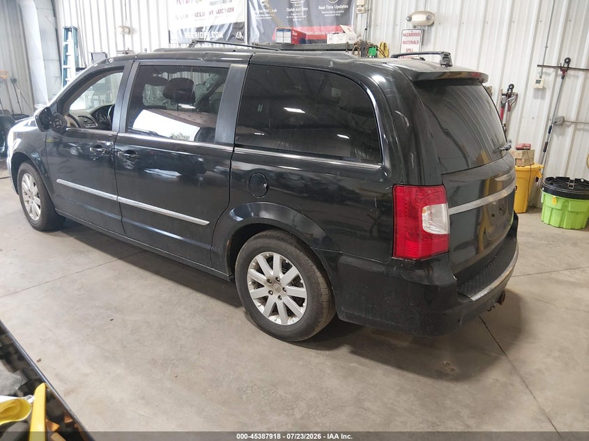 2013 Chrysler Town & country VIN 2C4RC1BGXDR631672 IAAI salvage auction — STORM DAMAGE, Wait Title, sold $825 on 2026-09-28 (photo 3)