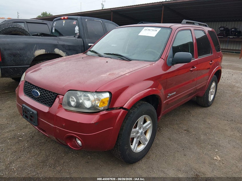 2007 Ford Escape hybrid VIN 1FMCU49HX7KB87324 IAAI salvage auction — NORMAL WEAR, Original (Ohio), sold $100 on 2026-07-08 (photo 2)