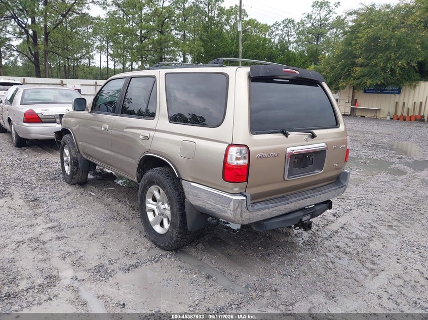 2002 Toyota 4runner VIN JT3HN86R929078093 IAAI salvage auction — RIGHT FRONT, Rebuildable (Florida), sold $2,650 on 2026-07-23 (photo 3)