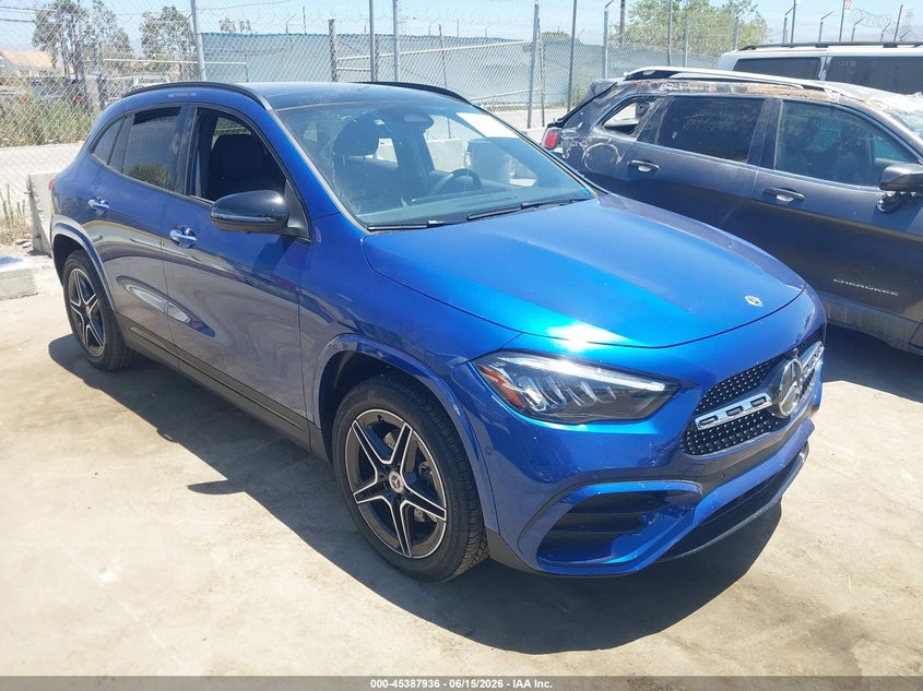 2025 Mercedes-benz Gla-klasse VIN W1N4N4HB2SJ733463 — IAAI salvage auction photo