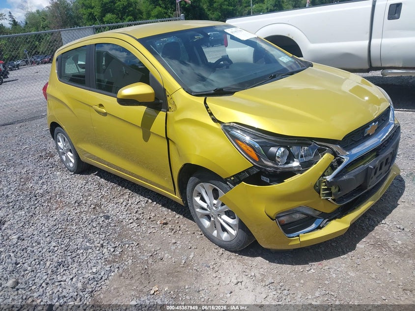 2022 Chevrolet Spark VIN KL8CC6SA2NC016955 IAAI salvage auction — RIGHT FRONT, Mv-907A (New York), sold $2,200 on 2026-07-14 (photo 1)