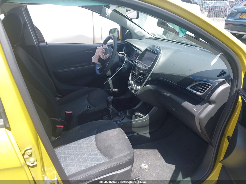 2022 Chevrolet Spark VIN KL8CC6SA2NC016955 IAAI salvage auction — RIGHT FRONT, Mv-907A (New York), sold $2,200 on 2026-07-14 (photo 5)