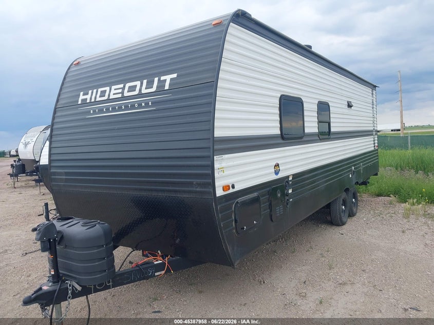 2024 Keystone rv Other VIN 4YDTH1L26R7243404 IAAI salvage auction — STORM DAMAGE, Regular (South Dakota), sold $5,050 on 2026-09-22 (photo 2)