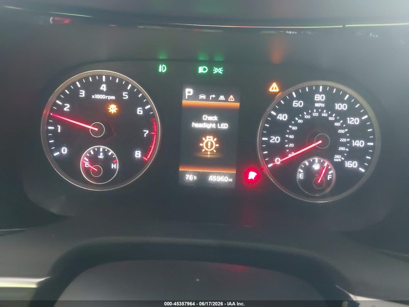 2017 Hyundai Elantra VIN KMHD84LF1HU228848 IAAI salvage auction — THEFT, Salvage (Texas), sold $2,350 on 2026-07-17 (photo 7)
