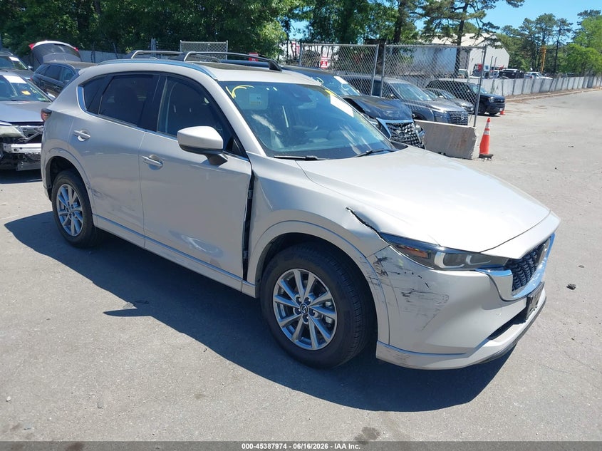 2025 Mazda Cx-5 VIN JM3KFBCL6S0548085 IAAI salvage auction — SIDE, Salvage Title, sold $8,800 on 2026-08-01 (photo 1)