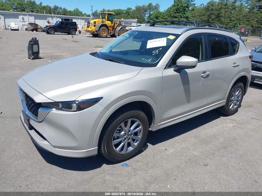 2025 Mazda Cx-5 VIN JM3KFBCL6S0548085 IAAI salvage auction — SIDE, Salvage Title, sold $8,800 on 2026-08-01 (photo 2)