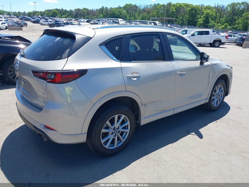 2025 Mazda Cx-5 VIN JM3KFBCL6S0548085 IAAI salvage auction — SIDE, Salvage Title, sold $8,800 on 2026-08-01 (photo 4)