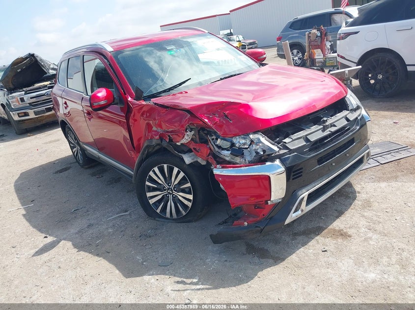 2020 Mitsubishi Outlander VIN JA4AD3A38LZ041103 IAAI salvage auction — RIGHT FRONT, Salvage (Texas), sold $2,950 on 2026-07-28 (photo 1)