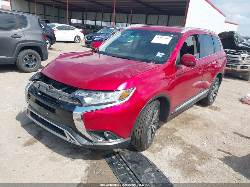 2020 Mitsubishi Outlander VIN JA4AD3A38LZ041103 IAAI salvage auction — RIGHT FRONT, Salvage (Texas), sold $2,950 on 2026-07-28 (photo 2)