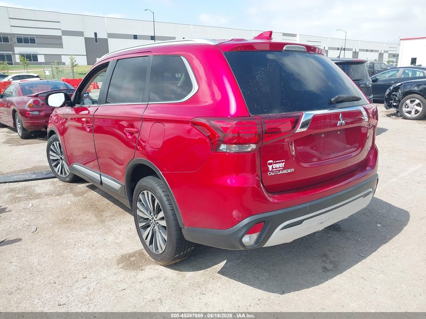 2020 Mitsubishi Outlander VIN JA4AD3A38LZ041103 IAAI salvage auction — RIGHT FRONT, Salvage (Texas), sold $2,950 on 2026-07-28 (photo 3)