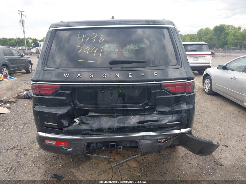 2022 Jeep Grand wagoneer VIN 1C4SJVBT5NS113254 IAAI salvage auction — REAR END, Salvage (Virginia), sold $10,200 on 2026-07-28 (photo 6)