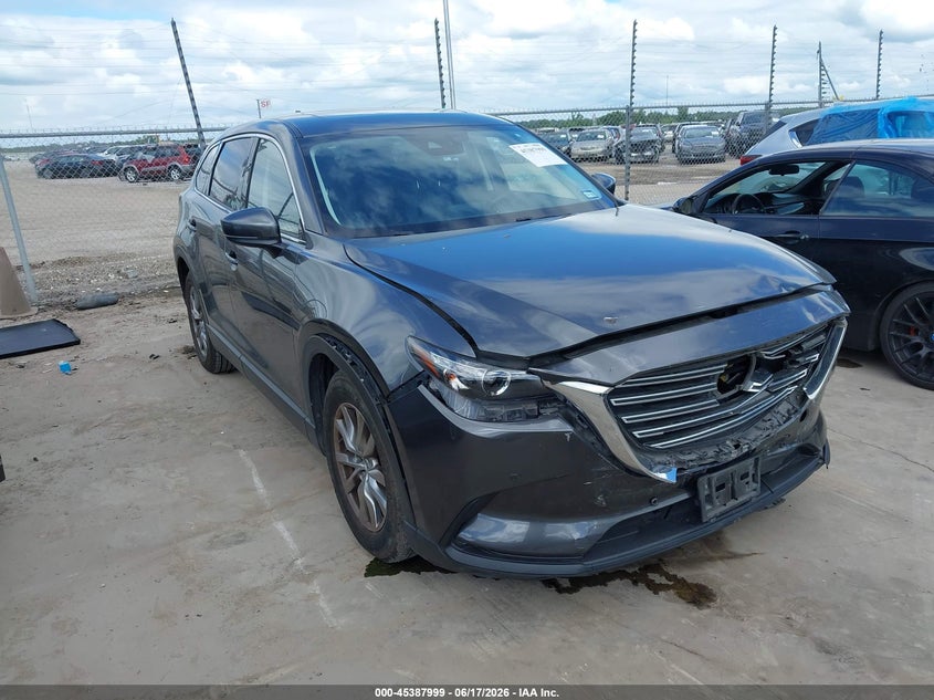 2018 Mazda Cx-9 VIN JM3TCACY0J0220016 IAAI salvage auction — FRONT END, Original (Texas), sold $2,850 on 2026-07-29 (photo 1)