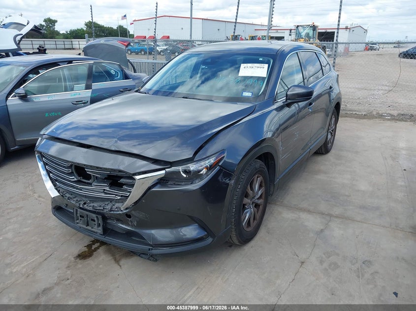 2018 Mazda Cx-9 VIN JM3TCACY0J0220016 IAAI salvage auction — FRONT END, Original (Texas), sold $2,850 on 2026-07-29 (photo 2)