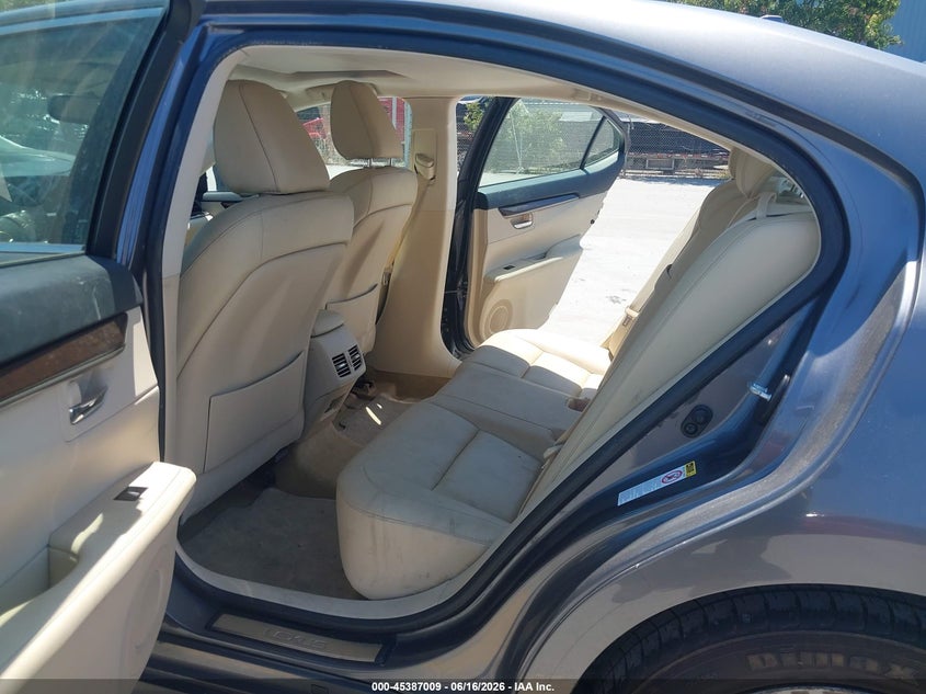 2013 Lexus ES VIN JTHBK1GG9D2034622 IAAI salvage auction — FRONT END, Salvage (California), sold $2,550 on 2026-07-08 (photo 8)
