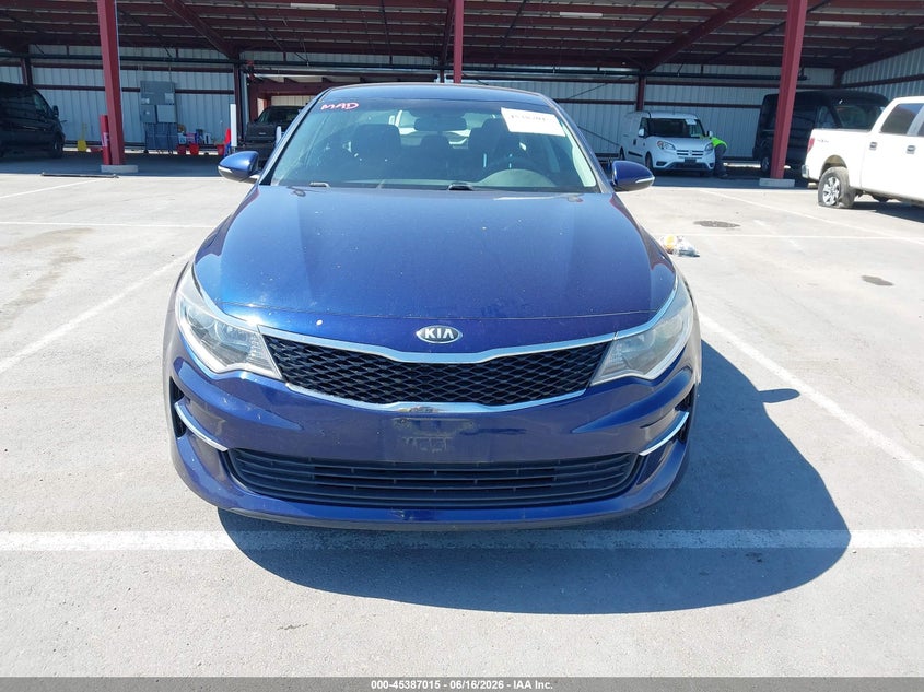 2018 Kia Optima VIN 5XXGT4L33JG191500 IAAI salvage auction — NORMAL WEAR, Clear - Dealer Only (California), sold $1,225 on 2026-07-13 (photo 6)