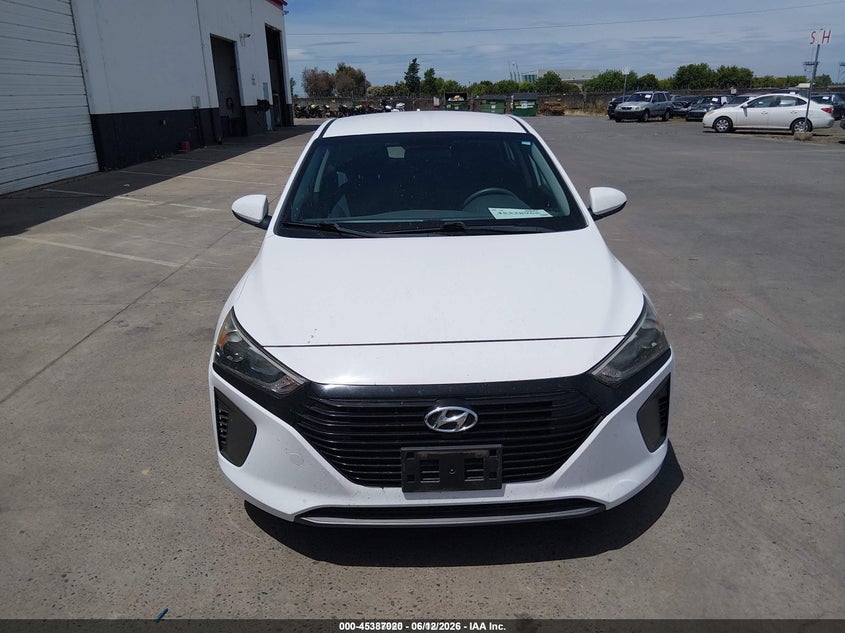 2019 Hyundai Ioniq hybrid VIN KMHC65LC3KU107663 IAAI salvage auction — NORMAL WEAR, SF97 (California), sold $75 on 2026-07-30 (photo 6)