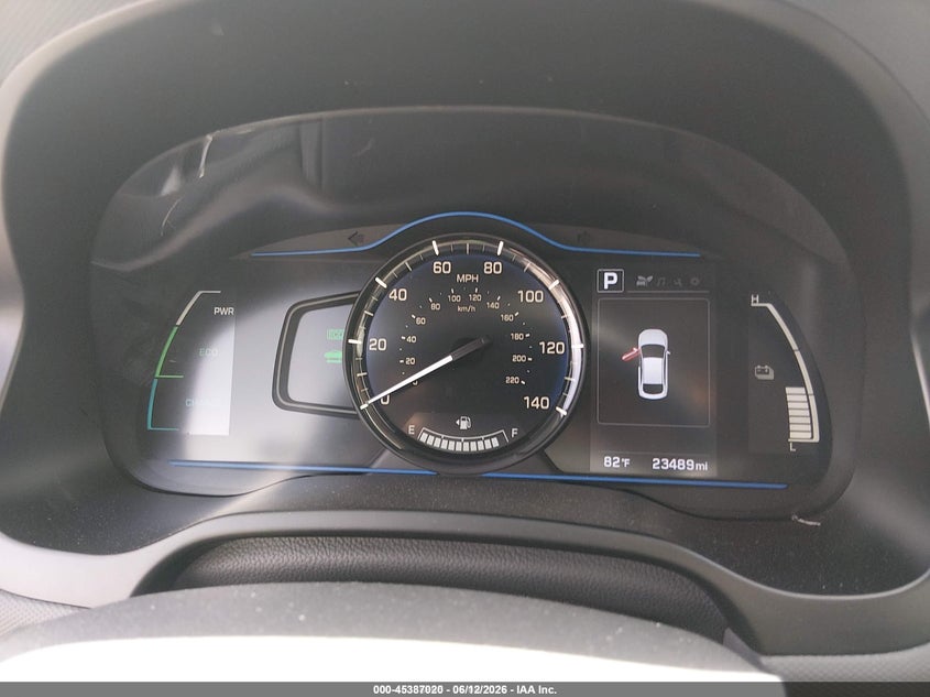 2019 Hyundai Ioniq hybrid VIN KMHC65LC3KU107663 IAAI salvage auction — NORMAL WEAR, SF97 (California), sold $75 on 2026-07-30 (photo 7)
