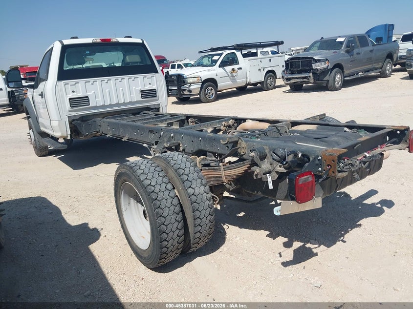 2021 Ford F550 VIN 1FDUF5GN2MDA00432 IAAI salvage auction — ENGINE DAMAGE, Enterprise Vehicles Clear Only (Oklahoma), sold $4,950 on 2026-07-07 (photo 3)