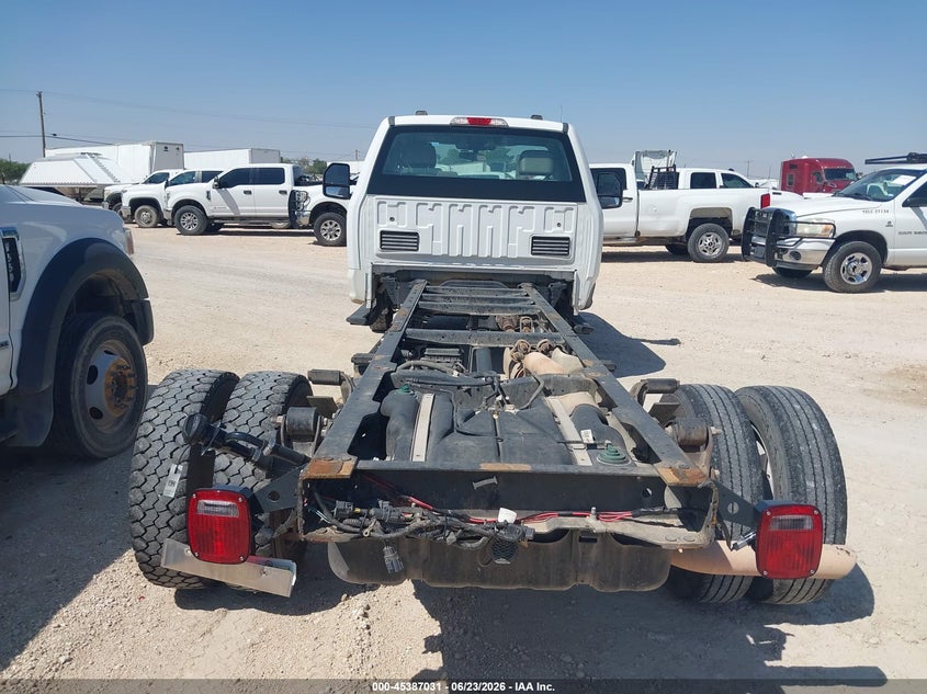 2021 Ford F550 VIN 1FDUF5GN2MDA00432 IAAI salvage auction — ENGINE DAMAGE, Enterprise Vehicles Clear Only (Oklahoma), sold $4,950 on 2026-07-07 (photo 6)