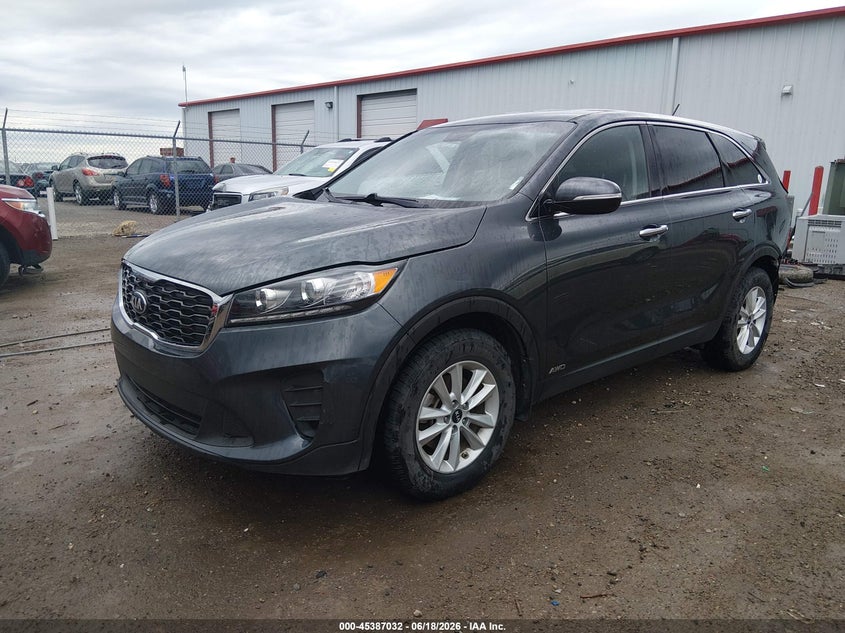 2020 Kia Sorento VIN 5XYPGDA3XLG649667 IAAI salvage auction — REAR END, Salvage (Kansas), sold $3,150 on 2026-07-31 (photo 2)