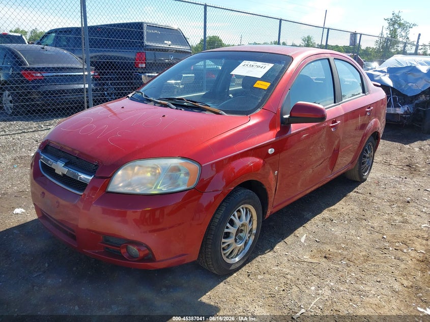 2007 Chevrolet Aveo VIN KL1TG56627B089125 IAAI salvage auction — VANDALISM, Salvage (Ohio), sold $225 on 2026-07-09 (photo 2)