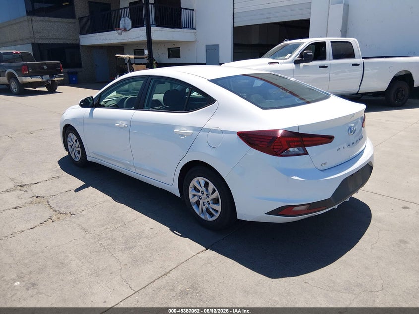 2020 Hyundai Elantra VIN 5NPD74LF0LH602859 IAAI salvage auction — NORMAL WEAR, SF97 (California), sold $8,300 on 2026-07-30 (photo 3)
