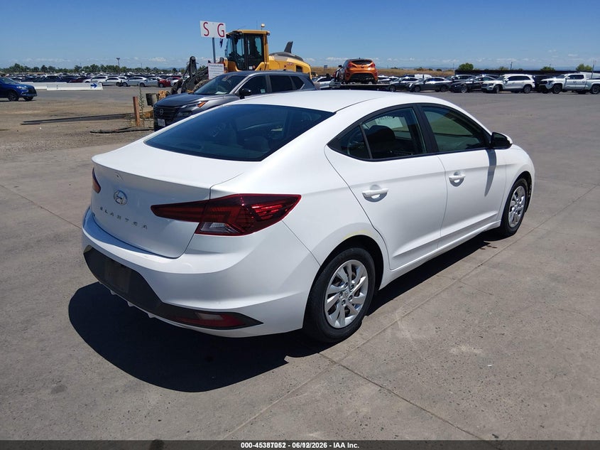 2020 Hyundai Elantra VIN 5NPD74LF0LH602859 IAAI salvage auction — NORMAL WEAR, SF97 (California), sold $8,300 on 2026-07-30 (photo 4)