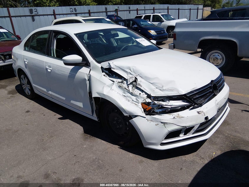 2017 Volkswagen Jetta VIN 3VW2B7AJ5HM215527 IAAI salvage auction — FRONT END, Salvage (Utah), sold $2,050 on 2026-07-09 (photo 1)
