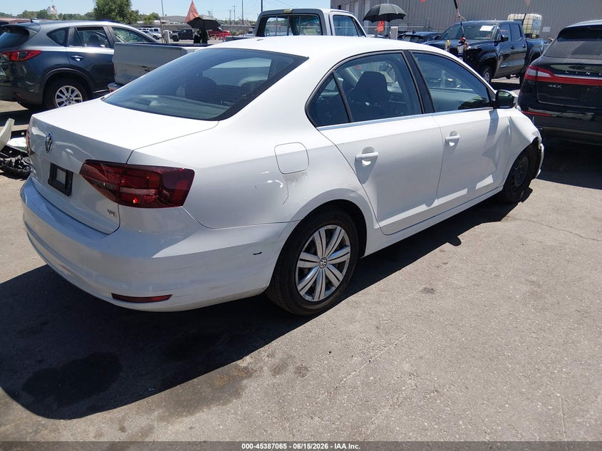2017 Volkswagen Jetta VIN 3VW2B7AJ5HM215527 IAAI salvage auction — FRONT END, Salvage (Utah), sold $2,050 on 2026-07-09 (photo 4)