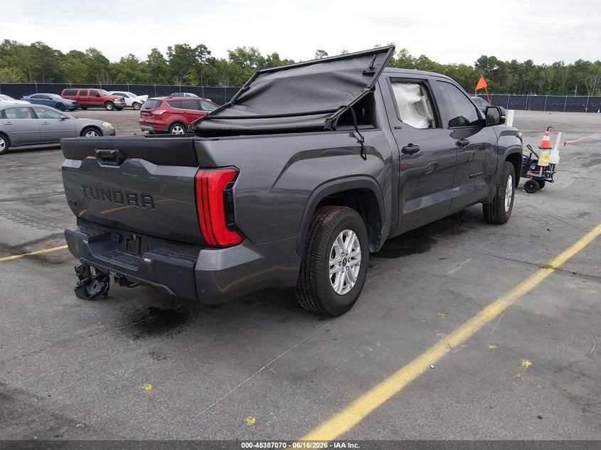 2023 Toyota Tundra VIN 5TFLA5DB0PX066827 IAAI salvage auction — LEFT SIDE, Salvage (South Carolina), sold $9,150 on 2026-07-29 (photo 4)