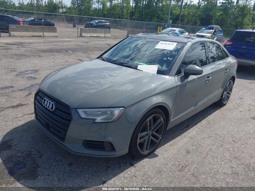 2020 Audi A3 VIN WAUAUGFF6LA003185 IAAI salvage auction — WATER/FLOOD, Certificate Of Destruction (Florida), sold $2,050 on 2026-07-28 (photo 2)