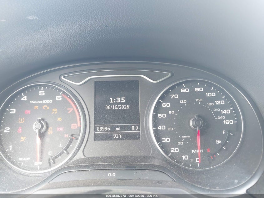 2020 Audi A3 VIN WAUAUGFF6LA003185 IAAI salvage auction — WATER/FLOOD, Certificate Of Destruction (Florida), sold $2,050 on 2026-07-28 (photo 7)