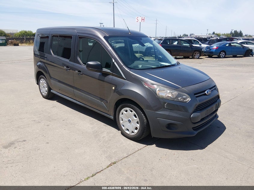 2016 Ford Transit connect VIN NM0GE9E71G1278403 IAAI salvage auction — NORMAL WEAR, SF97 (California), sold $50 on 2026-07-30 (photo 1)