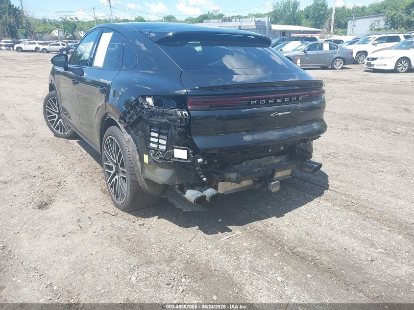 2025 Porsche Cayenne coupe VIN WP1BA2AY1SDA29328 IAAI salvage auction — REAR END, Wait Title, sold $27,750 on 2026-09-14 (photo 6)