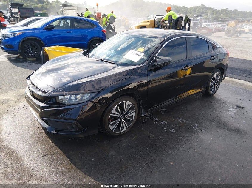 2018 Honda Civic VIN JHMFC1F79JX041200 IAAI salvage auction — RIGHT FRONT, Salvage (Missouri), sold $1,050 on 2026-07-28 (photo 2)