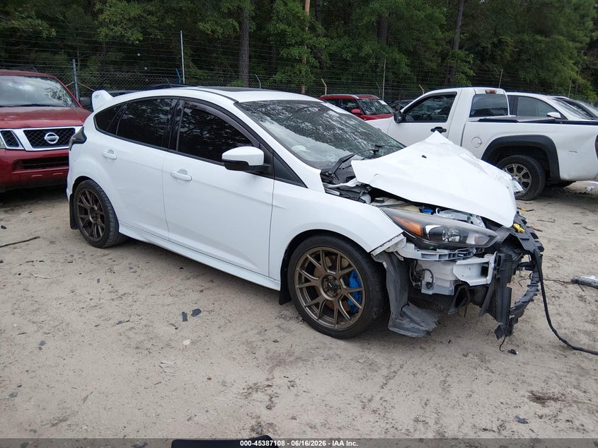 2017 Ford Focus rs VIN WF0DP3TH9H4120834 IAAI salvage auction — FRONT END, Salvage (South Carolina), sold $2,000 on 2026-07-25 (photo 1)