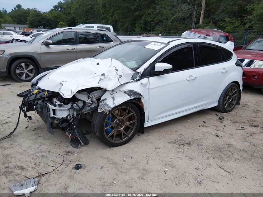 2017 Ford Focus rs VIN WF0DP3TH9H4120834 IAAI salvage auction — FRONT END, Salvage (South Carolina), sold $2,000 on 2026-07-25 (photo 2)