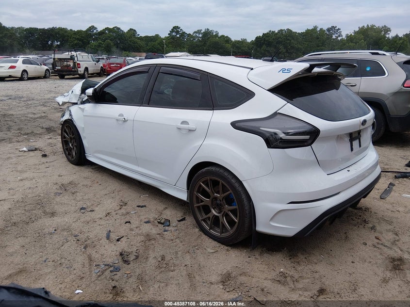 2017 Ford Focus rs VIN WF0DP3TH9H4120834 IAAI salvage auction — FRONT END, Salvage (South Carolina), sold $2,000 on 2026-07-25 (photo 3)