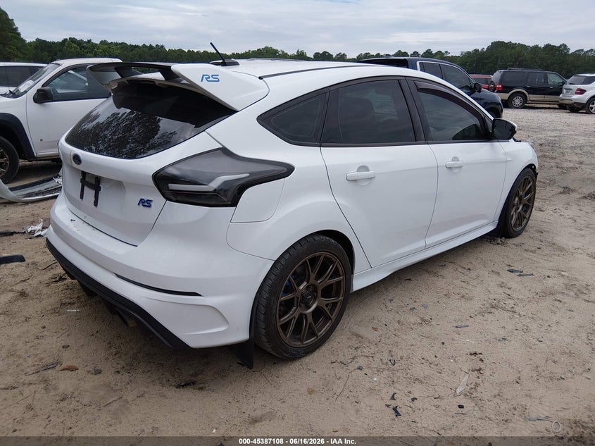 2017 Ford Focus rs VIN WF0DP3TH9H4120834 IAAI salvage auction — FRONT END, Salvage (South Carolina), sold $2,000 on 2026-07-25 (photo 4)